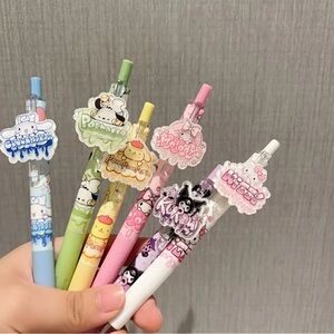 Sanrio Character Gel Pens – Set of 6 🖊✨